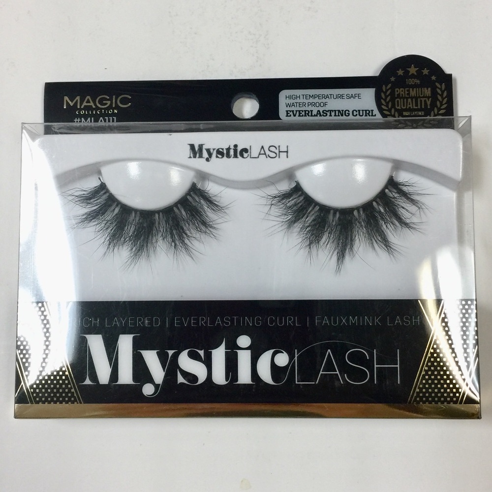 Mystic Lash eyelashes black pair Brand new